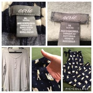😱FINAL MARKDOWN Aerie Pajamas (Set) - XL